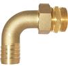 BOUTTE Boutté RC30 - Raccordo a gomito in ottone, uscita della pompa, 33 x 42, per tubi ø30, colore: Oro