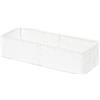Compactor Tex Organizzatore, Large, 30 x 12 x 7 cm, Tessuto, Bianco