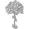 Ultimate Crafts Magnolia Supplies Fustella a Forma di Albero, in Metallo, Colore: Nero
