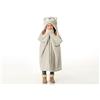 Amadeus - Plaid per bambini, motivo: orsacchiotto, 68 x 127 cm, colore: Grigio