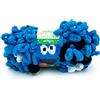 Lion Brand Yarn Company, One Size 3011-602 Sesame Street Off The Hook Magic Yarn, Cookie Monster Smile