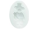 Silikomart | Stampo in Silicone per Pasta di Zucchero BAKER BEAR, Stampo per Decorazioni Torta, Tema Principe, Misure 115 gr,