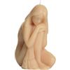 Dekohelden24 Candela di alta qualità in cera di soia come corpo femminile, figura Venere, colori nudi, dimensioni: 8 x 7 x 12 cm (L x P x A)