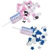 Club Green Gender Reveal Confetti Push Pops, Multicolore, 15 x 7.9 x 10 cm, 4 unità