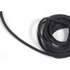 Matsa 25 m Corda Rotonda 5 mm, Elastico Morbido, Cordino per bracciali, Capelli, Bretelle, Artigianato, Abbigliamento, Cucito, Nero