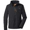 G.I.G.A. DX Jamil Mn Jckt G - Giacca softshell da uomo, con cappuccio rimovibile, Uomo, 36896-000, rosso scuro, M