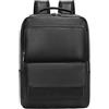 Leathario Zaino in Pelle Vera da Uomo per Uso Quotidiano, Borsa Alla Moda ed Elegante con Grande Capienza e Portatili 14 Pollici, Adeguato per Lavoro, Università, Viaggio, Scuola (Nero-58)