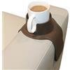HIT PRODUCTS CouchCoaster - il portabicchiere ideale per il tuo divano, Marrone moka
