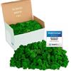 Mia Milano I Muschio Stabilizzato Islandese I Muschio Naturale per Parete, Presepe, Decorazioni o Modellismo I Verde Naturale I 1 kg