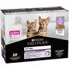Purina Pro Plan Pro Plan Kitten Cibo Umido per Gattini - Tacchino - JELLY - 10x75 gr