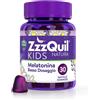 ZzzQuil Natura Kids Integratore Melatonina per Dormire Bambini, 30 Pastiglie