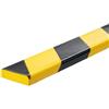 DURABLE Profilo paracolpi S10 - per superfici - giallo-nero - Durable (unità vendita 1 pz.)