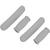 RTLR Cuscinetti per Stampelle, Facili da Installare Cuscinetti per Stampelle in 4 Pezzi Realizzati in TPU Resistente e Facile da Pulire per Stampelle Standard in Alluminio (Grigio)
