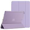 JETech Custodia per iPad 10,2 Pollici, 2021/2020/2019 Modello, 9/8/7 Generazione, Cover con Auto Svegliati/Sonno (Viola Chiaro)