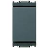 VIMAR 16013 IDEA Invertitore 1P 16 AX 250 V~, grigio. Max 200 W per lampade con alimentatore integrato (IEC 60669-1:2017)