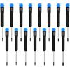 iFixit Marlin Screwdriver Set, 15 cacciaviti di precisione (4 mm) per riparazioni di elettronica come smartphone, laptop, compatibile con Apple