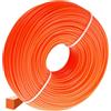 GARDENIX Filo per decespugliatore, 3,0 mm x 50 m, rettangolare, filo di nylon
