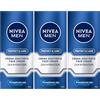 NIVEA Men Protect & Care Crema Idratante Protettiva Viso e Collo con Filtro Raggi UV Per tutti i tipi di Pelle - 3 Flaconi da 75 ml