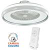 V-TAC VENTILATORE A SOFFITTO CON ILLUMINAZIONE A LED 35W E TELECOMANDO BINCO GRIGIO VT-5022-LED217935