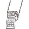 Orphelia-Ciondolo da donna con catena in argento Sterling 925 con Zirconia cubica, ZH-4562