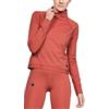 Under Armour Coldgear Rush LS Maglia a Maniche Lunghe, Donna, Rosa, MD