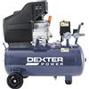 DEXTER POWER Compressore DEXTER POWER JL811201, 2 hp, 8 bar, 24 litri