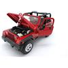 Siku 4870, Fuoristrada Jeep Wrangler, 1:32, Metallo/Plastica, Rosso, Sterzatura Ackermann