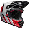 Bell Moto-9S Flex Hello Cousteau Stripes rosso