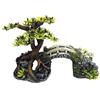 Nobby 28621 Aqua Ornaments Ponte con Bonsai con Piante 20, 3 x 9, 0 x 14, 0 cm