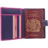 VISCONTI Rainbow Collection Pelle SUMBA Titolare del passaporto RB75 RFID Bacca Multi