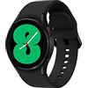 SAMSUNG Galaxy Watch4 LTE - Smartwatch, monitoraggio della salute, fitness tracker, lunga durata della batteria, Bluetooth, 2021, nero, 40 mm (versione italiana)