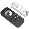 LEDmich Striscia LED SMD, dimmer radio, 2,4 GHz, con ricevitore e touch pin, telecomando 12 V, 24 V, dimmerabile da 5 V-36 V
