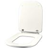 IDROTOP Copriwater per Ideal Standard CALLA BIANCO EURO con cerniera ORIGINALE a tubetto cromo