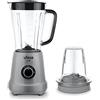 Ufesa BS4709 Jade Frullatore da Tavolo + Accessorio Macinino per Spezie, 500W, Caraffa da 1,5 L, 2 velocità + TURBO, 4 Lame in Acciaio Inox, BPA Free