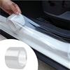 CGEAMDY Pellicola Adesiva Protezione Paraurti Portiere, Auto Universali Protettive Autoadesive Striscia, Protezione Antiscivolo Nastro Impermeabile Antigraffio Invisibile per Sottoporta（Trasparente）