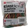 1PZ Elastici - gomma - misura e colori assortiti - Lebez - scatola