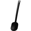 FACKELMANN Cucchiaio da Cucina Wok Asia Line, Utensili da Cucina in plastica, Cucchiaio per pentole e padelle rivestite (Colore: Nero), quantità: 1 Pezzo, ca. 35 cm