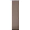 Elbersdrucke Feel Good Uni 06 - Tenda a pannello in poliestere, 245 x 60 cm, colore: Marrone