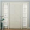 No. 918 Emily Tenda a Pannello Tenda Singola Porta, 149,9 x 182,9 cm, Grigio Antracite, Eggshell White, 28 x 72