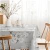 Martina Home Tovaglia resinata Daniela, 250 x 140 cm, colore: grigio