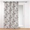 Douceur d'Intérieur Cabana Tenda con Occhielli, 140 x 260 cm, Neutro, Poliestere Stampato