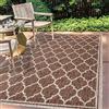 JONATHAN Y SMB109B-8 Trebol Tappeto marocchino a traliccio strutturato per interni ed esterni, moderno, costiero, bohémien, facile da pulire, cortile, patio, non spargimento, 240 cm X 300 cm