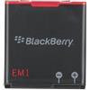 Blackberry EM-1 Batteria di Ricambio Originale al Litio per Curve 3G 9350/9360/9370/Monza, Nero/Rosso