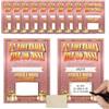 KAÏDENSÏ Gratta e Vinci Personalizzato Compleanno - La Lotteria della 30enne - 12 Biglietti Gratta e Scopri per Festa 30 Anni Donna - Gioco da Festa per Adulti, Ospiti e Invitate