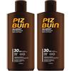 Piz Buin Allergia Lozione Solare Spf30(pacchetto di 2) 2x 200ml ogni impedisce localizzazioni calore