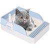 MPS LETTIERA Chiusa Romeo per Gatto Gatti Toilette IGIENICA Coperta Filtro  No Odore (Rosa) : : Prodotti per animali domestici