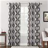 Sun Zero Burbank Acquerello Energy Efficient Tenda a Pannello, Gray, 54 Inches x 84 Inches
