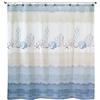Avanti Linens - Tenda da doccia, collezione astratta Coastal, multicolore
