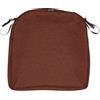 Classic Accessories Unbekannt Classic Accessories Montlake Water-Resistant 20 x 20 x 2 pollici Patio Seat Cushion Slip Cover, Heather Henné Red