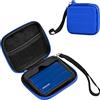 ProCase Custodia Samsung T7 Shield Cover T7 Shield SSD Esterno con 2 Fascette per Cavi, Custodia Rigida EVA Antiurto Cover Samsung T7 Shield Portabile Solid State Drive USB 3.2 1TB 2TB-Blu